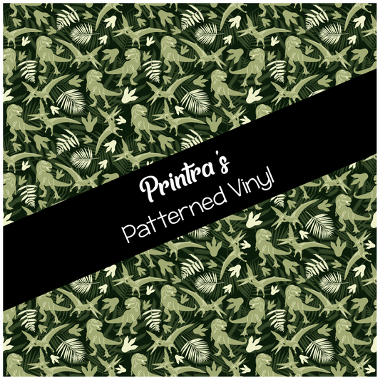 Dinosaurs #12 Patterned Vinyl