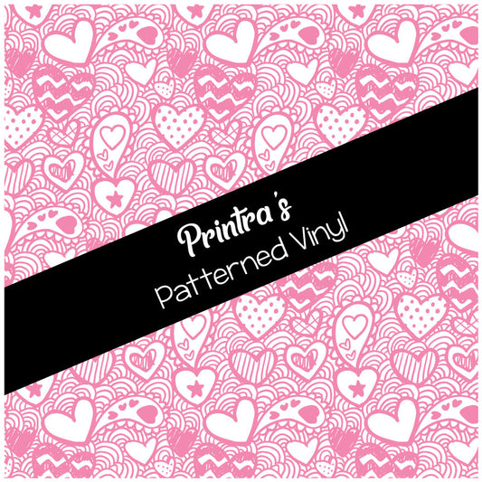 Valentine's Day #12 Patterned Vinyl