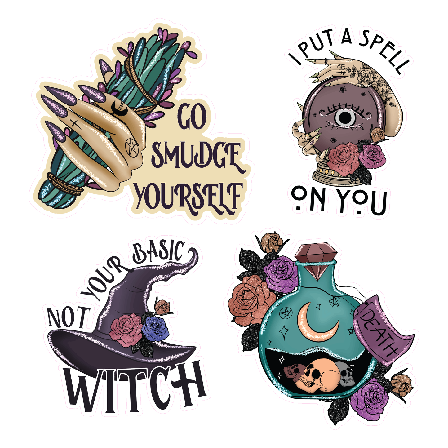 Black Magic Sticker Sheet