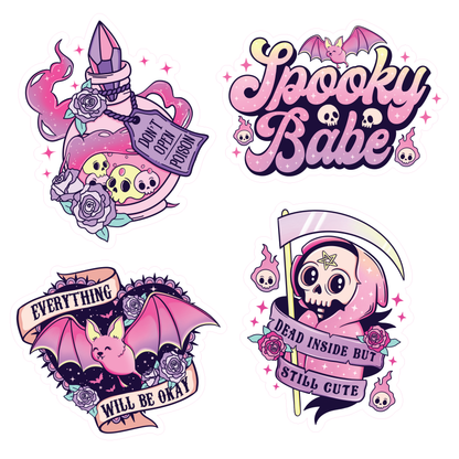 Sweetly Spooked Sticker Sheet