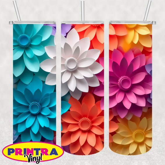 3D Flower Art Wrap (TW201)