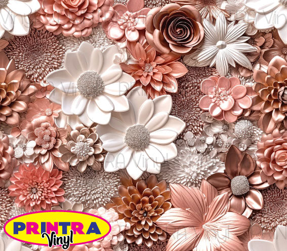 3D Flowers 04 Wrap (TW205)