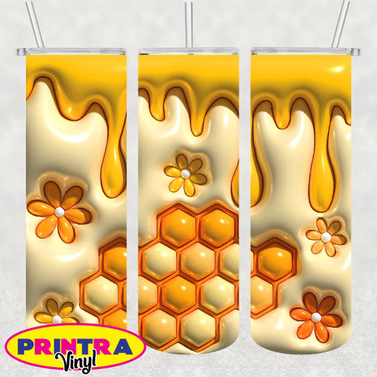 3D Inflated Honey Drip Wrap (TW225)