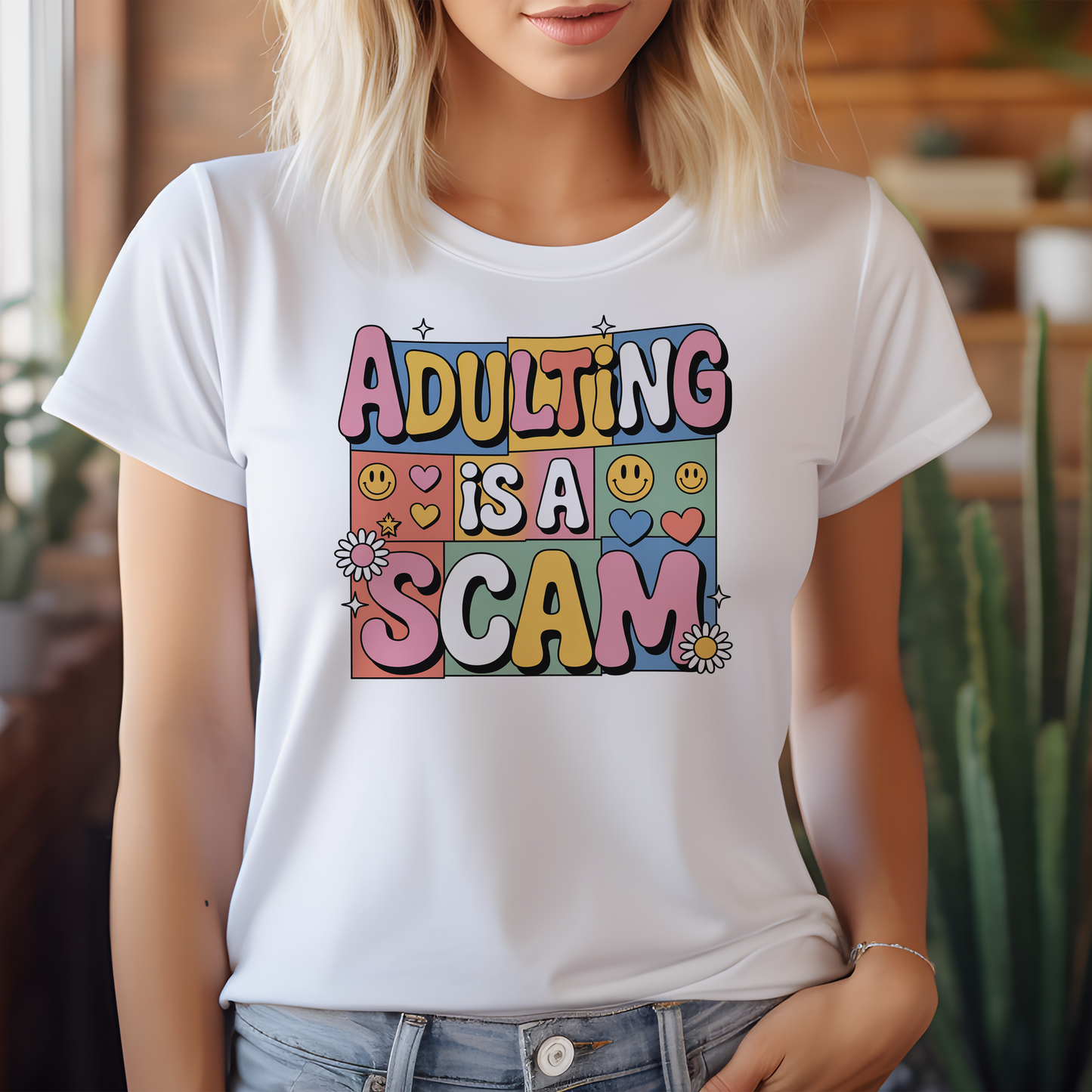 Press-Ready Heat Transfer - Adulting Is a Scam