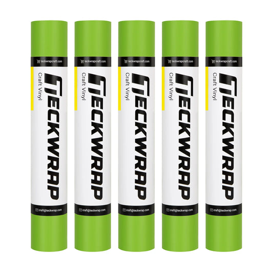 Apple Green - TeckWrap MATTE Permanent Adhesive Vinyl