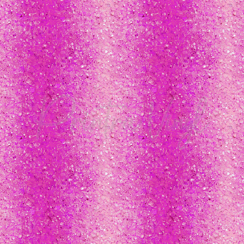 Blush Crush patterned vinyl featuring vibrant blush pink and fuchsia crystal textures, sparkling crushed gemstone effects, and layered glitter-inspired details in a bold abstract design.