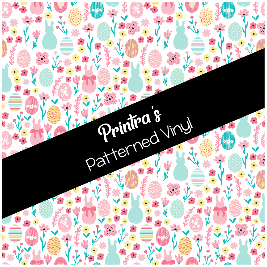 Bunny Meadow Patterned Vinyl