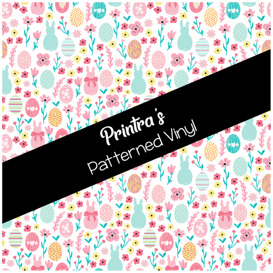 Bunny Meadow Patterned Vinyl