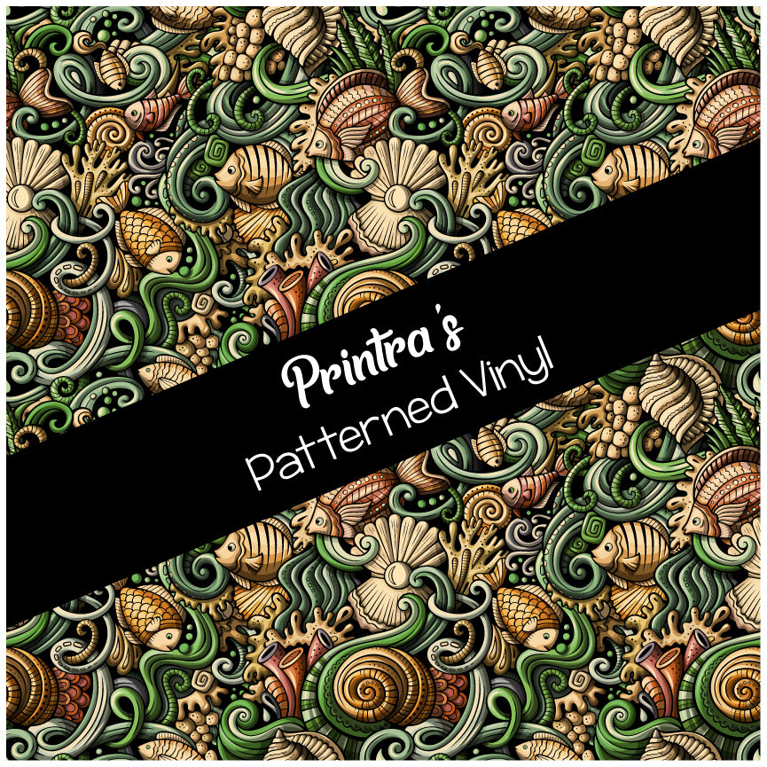 Coral Cove Patterned Vinyl