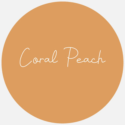 Avery Dennison GLOSS Permanent Adhesive Vinyl in the color Coral Peach.