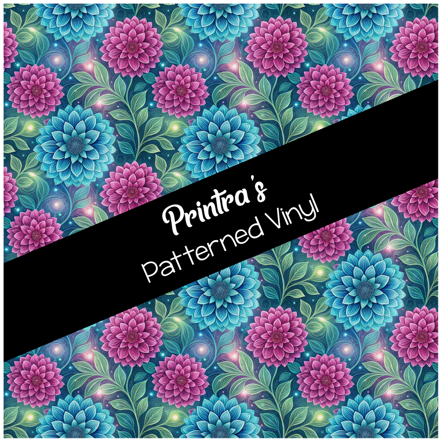 Cosmic Garden Patterned Vinyl