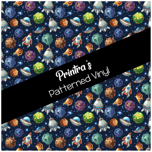 Cosmic Quest Patterned Vinyl