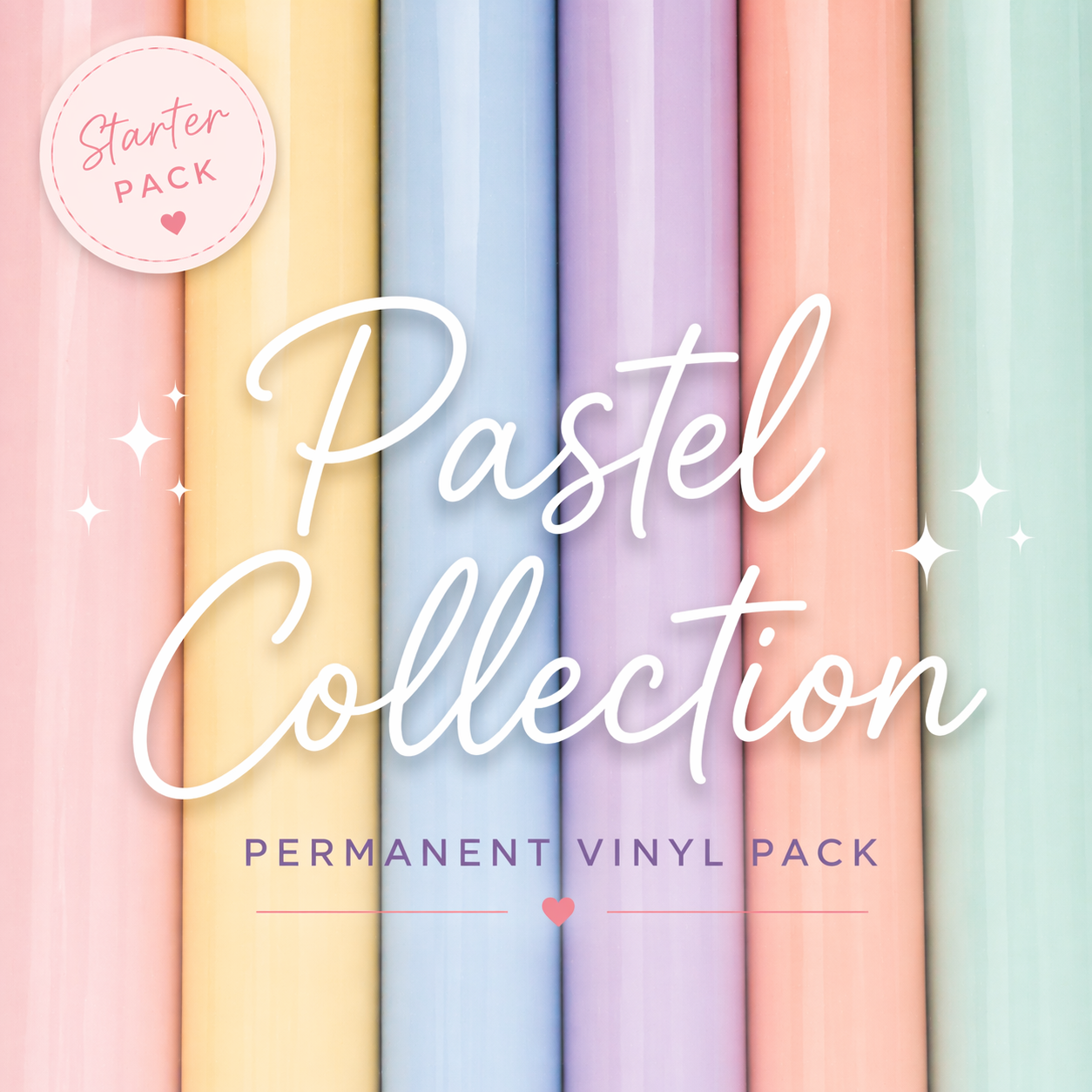Pastel Collection - Permanent Vinyl Pack