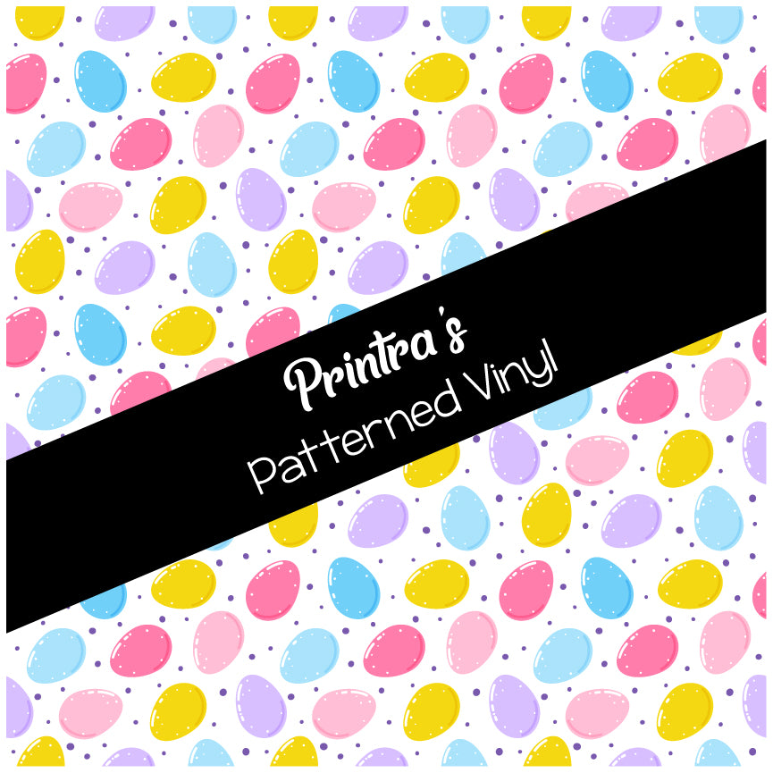 Eggy Confetti Patterned Vinyl
