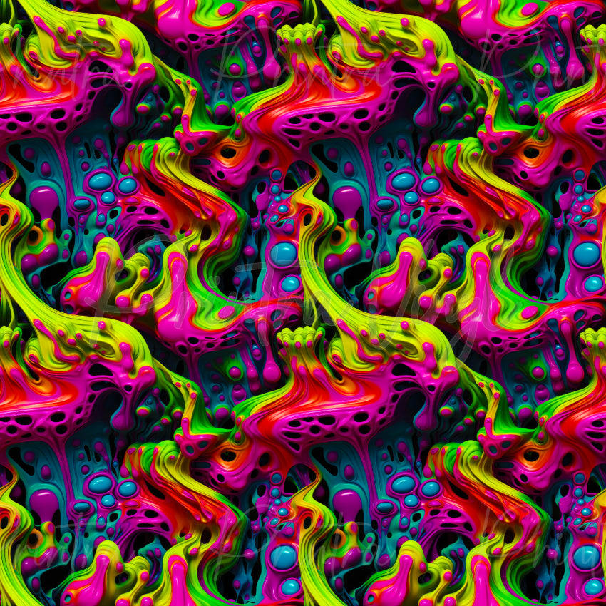 Electric Ooze Patterned Vinyl