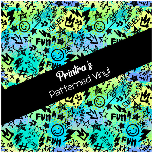 Fun Rules Patterned Vinyl