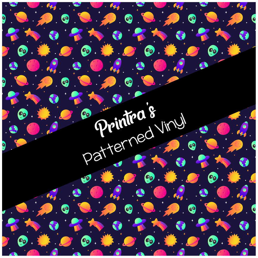 Galaxy Giggles Patterned Vinyl