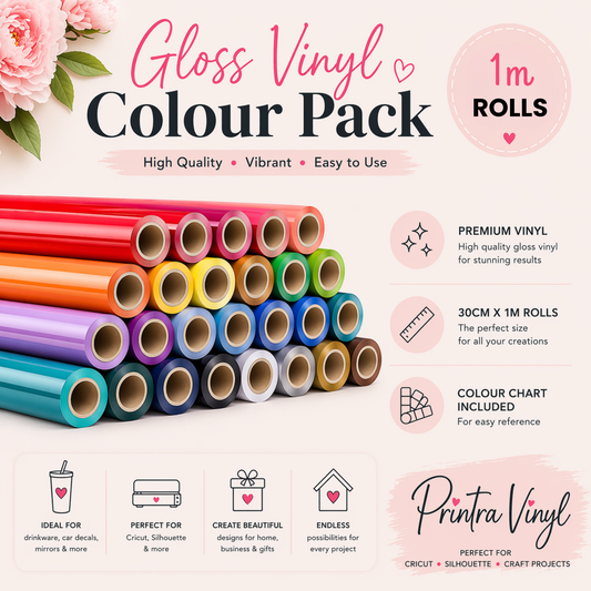 Gloss Vinyl Colour Pack | Rolls