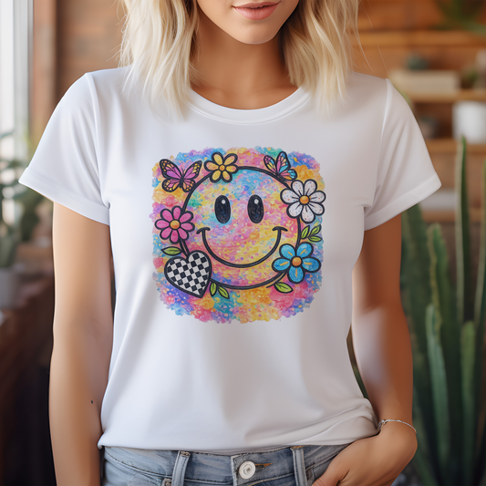 Press-Ready Heat Transfer - Happy Daze