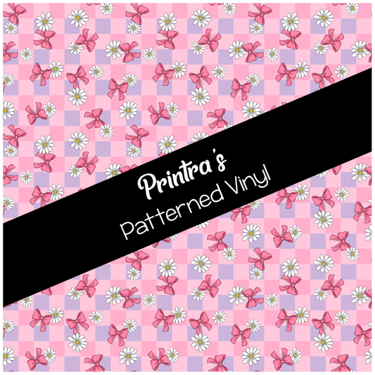 Little Bow Bliss Patterned Vinyl
