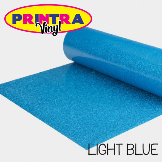 Light Blue Bling Bling Glitter HTV