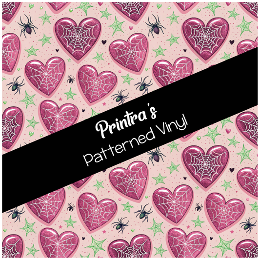 Love Web Patterned Vinyl