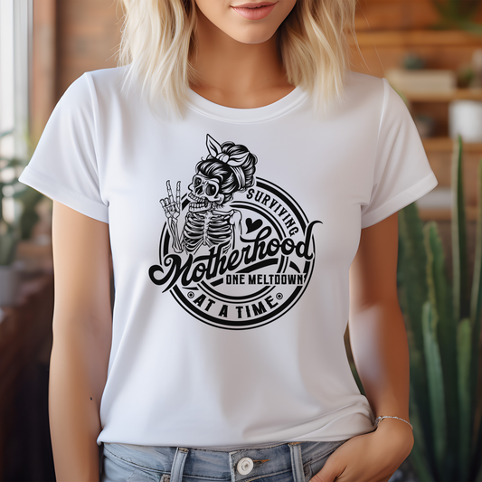 Press-Ready Heat Transfer - Motherhood One Meltdown