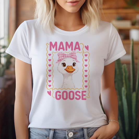 Press-Ready Heat Transfer - Mama Goose