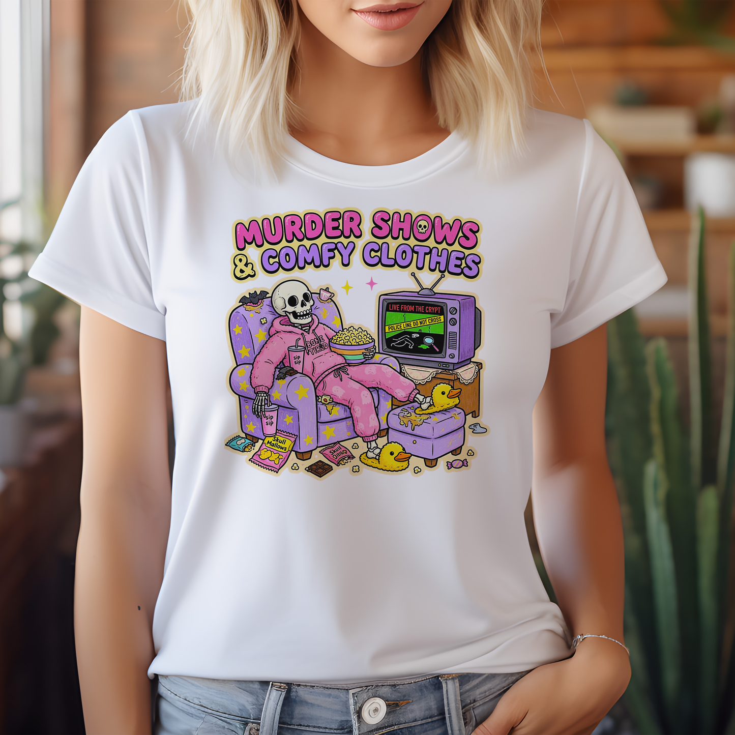 Press-Ready Heat Transfer - Murder Shows