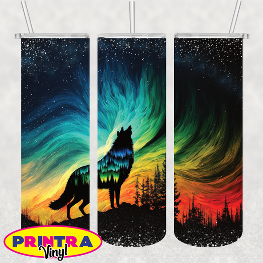 Northern Lights Wolf Wrap (TW149)