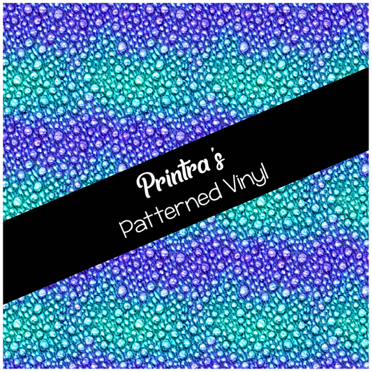 Ocean Bubble Drift Patterned Vinyl