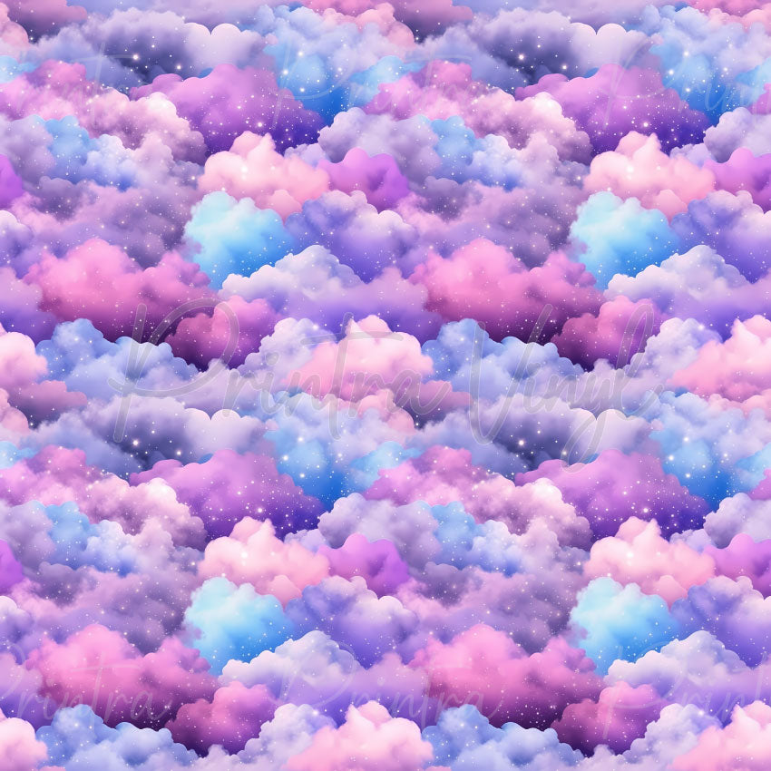 Pastel Sky #01 Patterned Vinyl