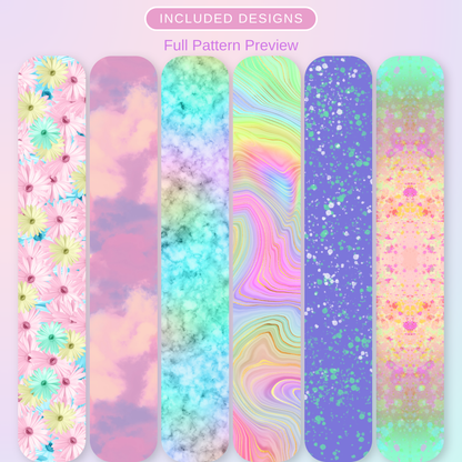 Pastel Mix Patterned Vinyl Bundle