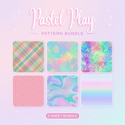 Pastel Play Patterned Vinyl Bundle