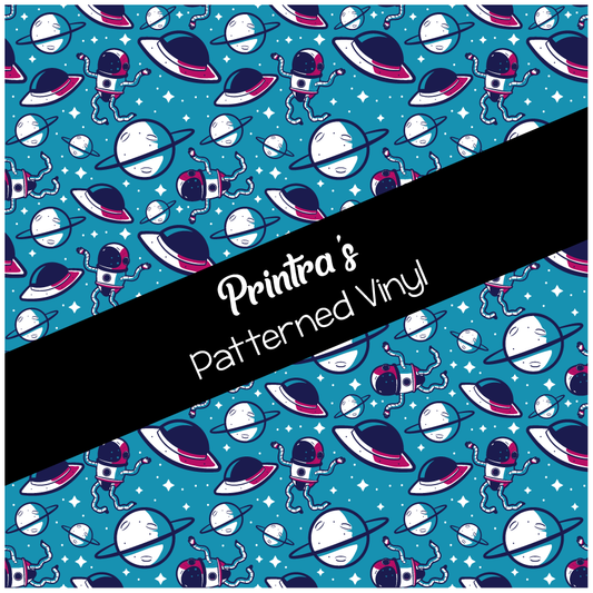 Planet Explorers Patterned Vinyl