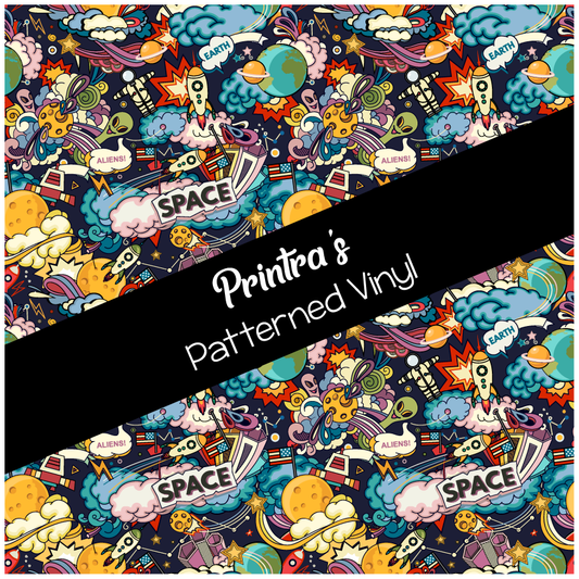 Planet Riot Patterned Vinyl