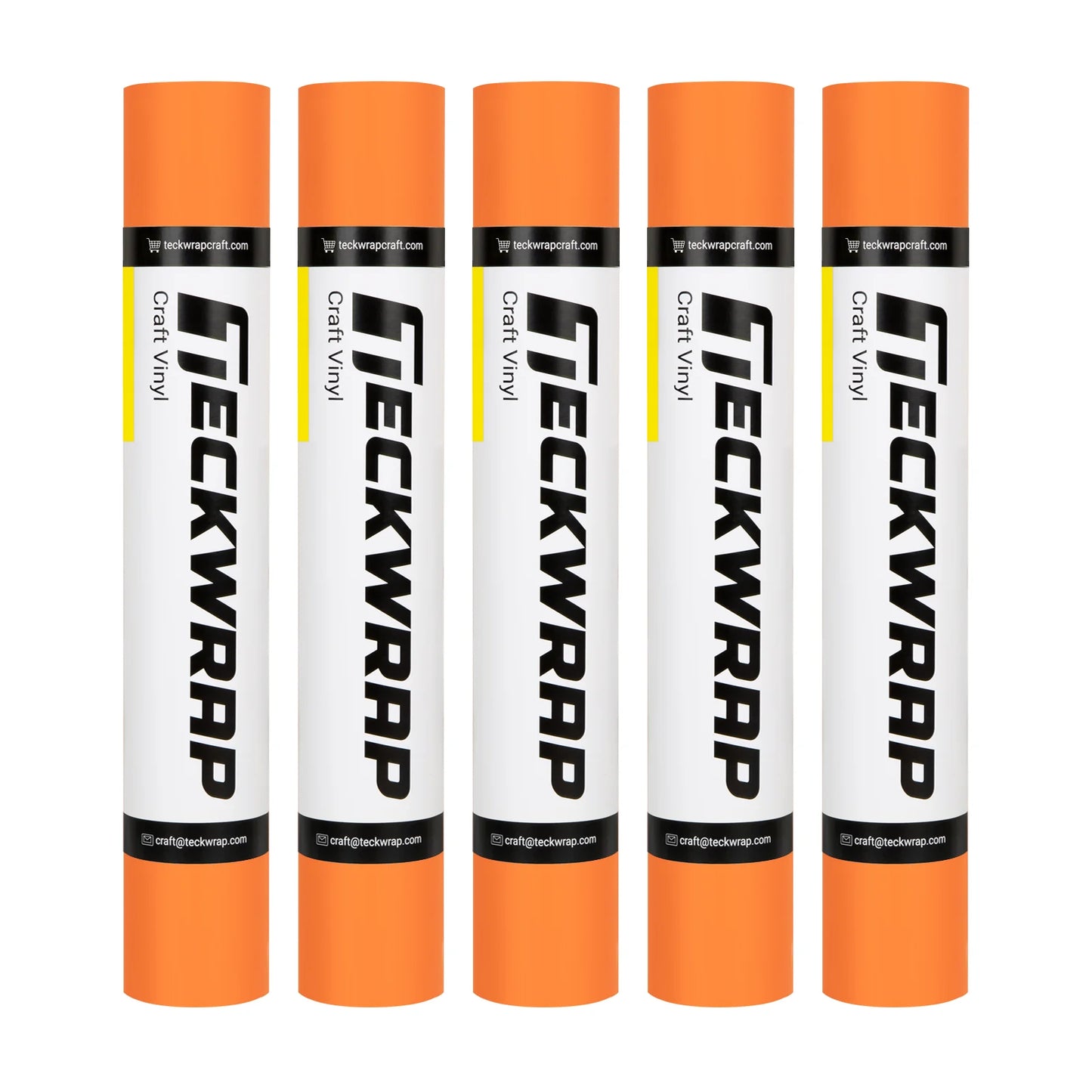 Pumpkin - TeckWrap MATTE Permanent Adhesive Vinyl