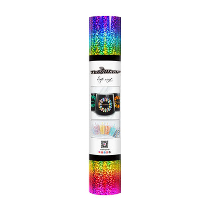 Holographic Sparkle Adhesive Vinyl - RAINBOW
