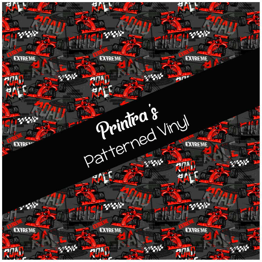 Racing Rush Patterned Vinyl