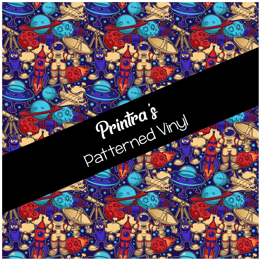 Rocket Riot Patterned Vinyl