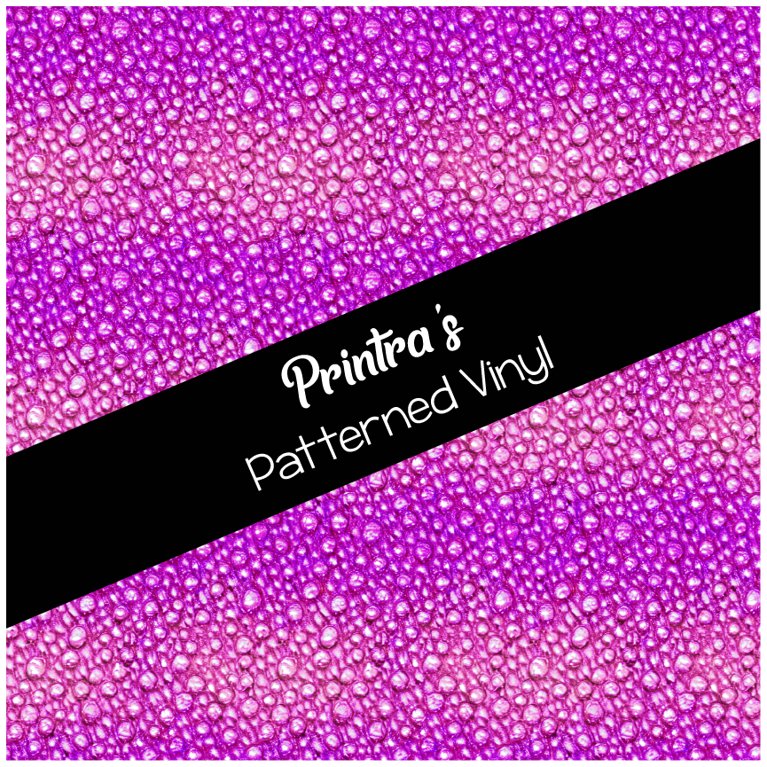 Rose Bubble Drift Patterned Vinyl