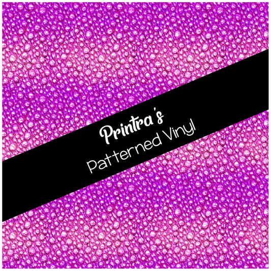 Rose Bubble Drift Patterned Vinyl