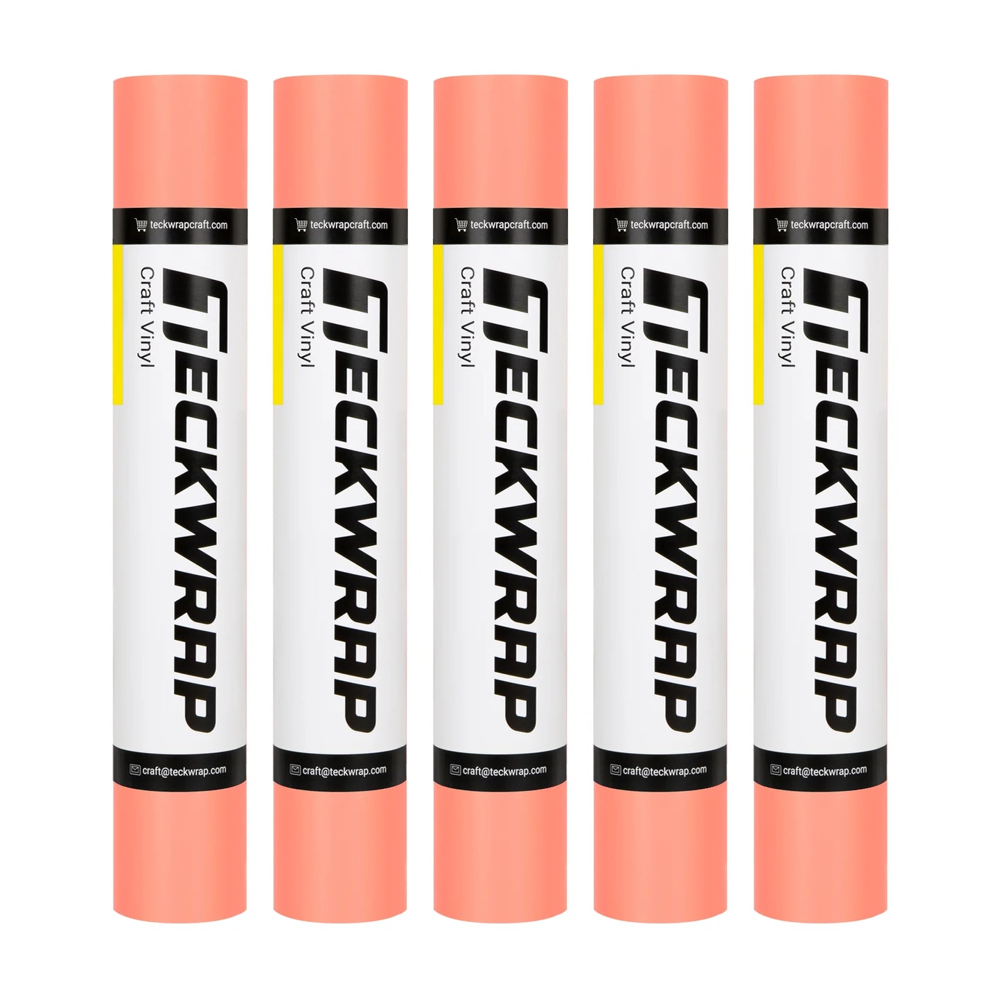Salmon Pink - TeckWrap MATTE Permanent Adhesive Vinyl