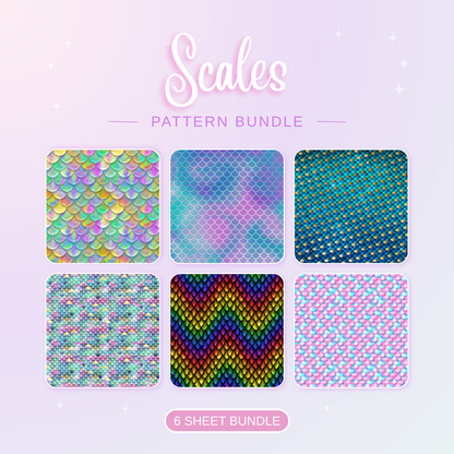 Scales Patterned Vinyl Bundle