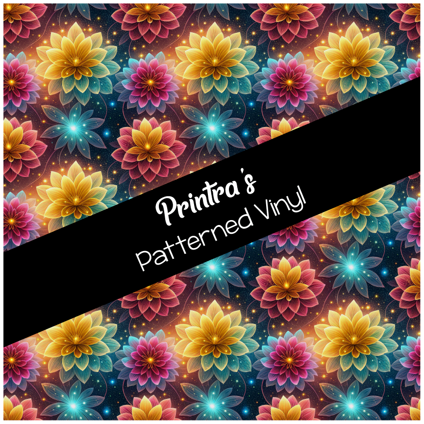 Starlight Bloom Patterned Vinyl