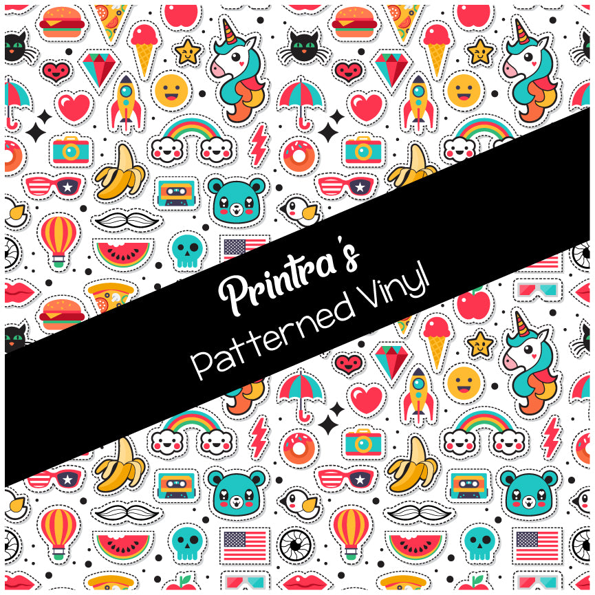Stickerland Patterned Vinyl
