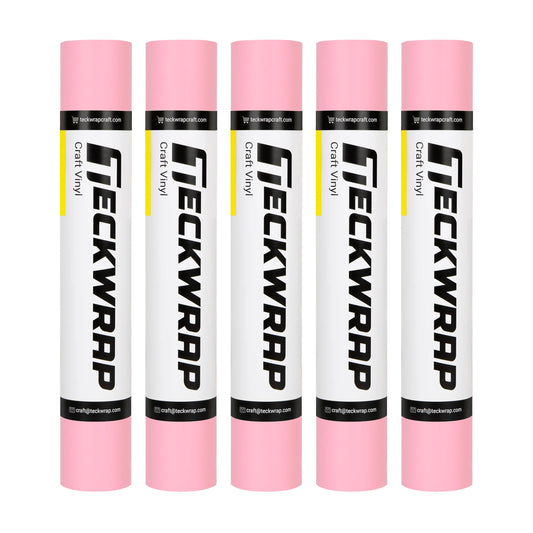Sweet Pink - TeckWrap MATTE Permanent Adhesive Vinyl