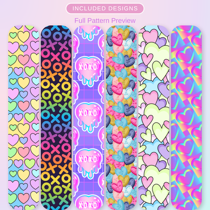 Sweet Love Patterned Vinyl Bundle