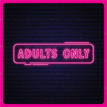 Adults Only Sticker Sheet