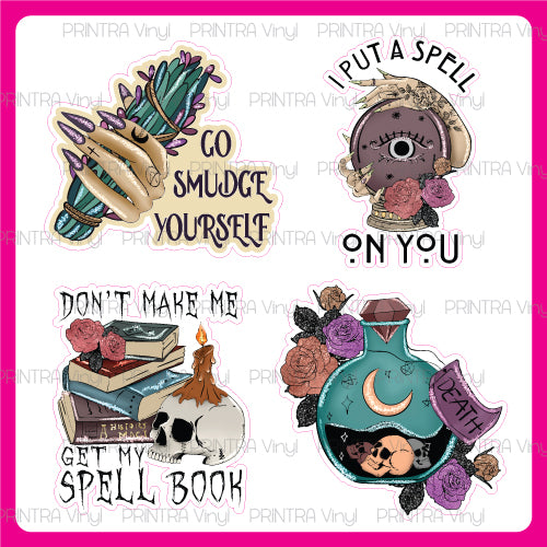 Black Magic Sticker Sheet